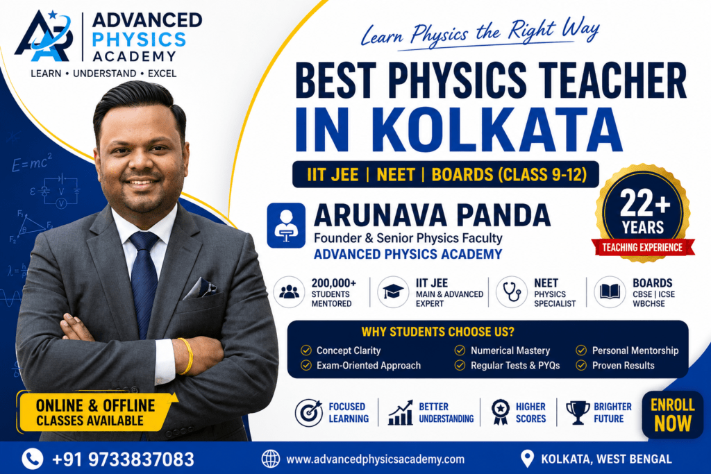best physics teacher in kolkata